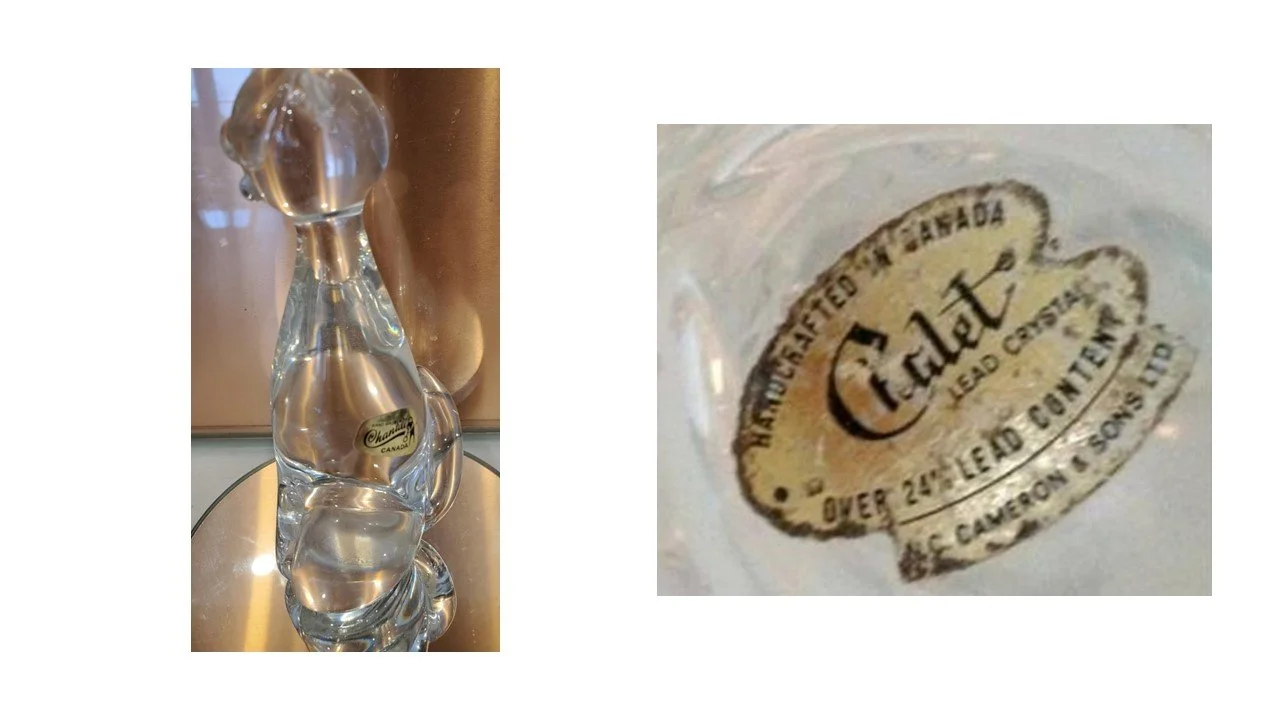 Chalet Cat Figurines — Chalet Art Glass